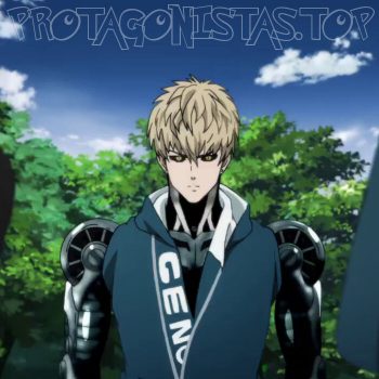 Protagonista de One Punch Man Genos el Cyborg Demoniaco.