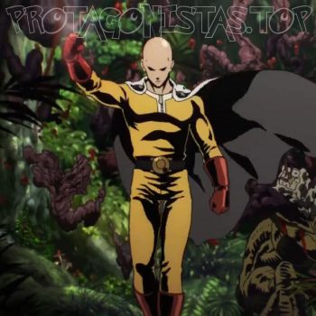 Protagonista de One Punch Man Saitama El Héroe Calvo